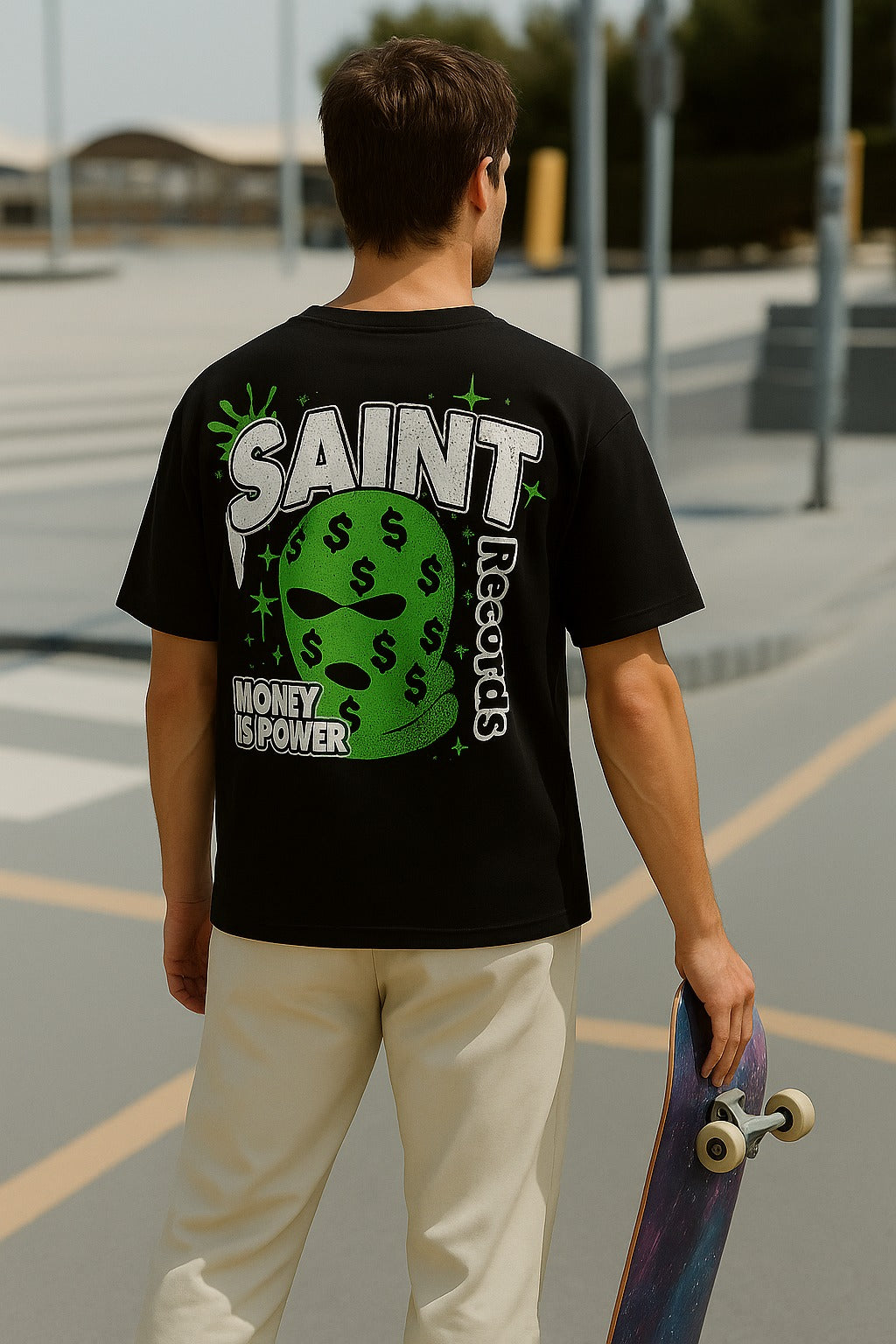 DOLLAR DOMINATOR OVERSIZED TEE