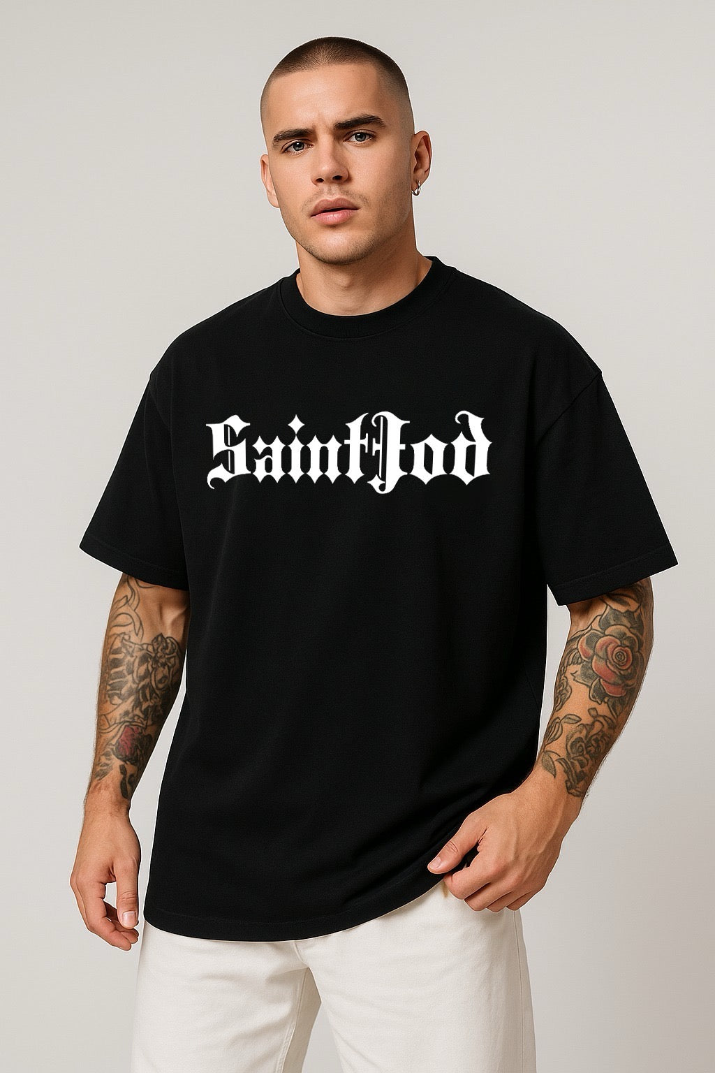 SILENT SCREAM OVERSIZED TEE