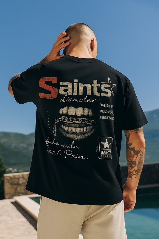 SILENT SCREAM OVERSIZED TEE
